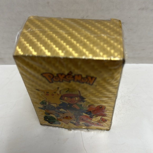 110 Pokemon gold foil Card Pack Vmax Rare GX Gold Card Brand New Factory Rare - Picture 16 of 16